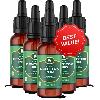 DENTITOX PRO 6 Bottle Package